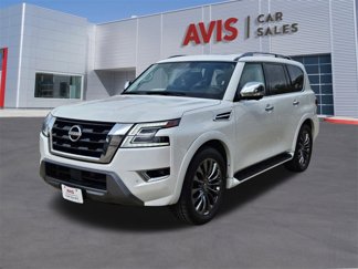 Used 2023 Nissan Armada Platinum w/ Captain's Chairs Package image 1