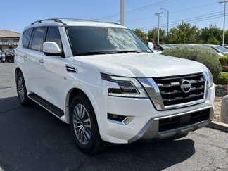 Used 2021 Nissan Armada SL w/ Captain's Chairs Package image 1