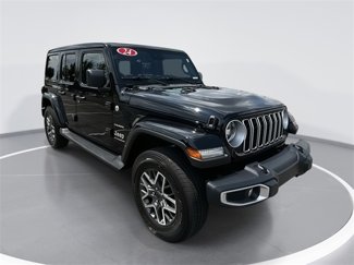 Used 2024 Jeep Wrangler Unlimited Sahara w/ Technology Group image 1