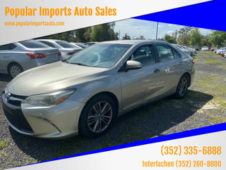 Used 2015 Toyota Camry SE image 1