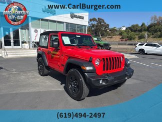 Certified 2024 Jeep Wrangler Sport image 1