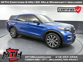 Used 2022 Ford Explorer ST-Line w/ Class IV Trailer Tow Package image 1