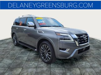 Certified 2024 Nissan Armada Platinum w/ Captain's Chairs Package image 1