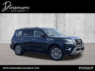 Used 2021 Nissan Armada SL w/ Captain's Chairs Package image 1