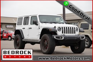 Used 2020 Jeep Wrangler Unlimited Sahara w/ LED Lighting Group image 1