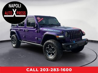 Used 2023 Jeep Wrangler Unlimited Rubicon 4xe w/ Steel Bumper Group image 1