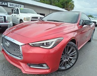 Used 2021 INFINITI Q60 3.0t Luxe image 1
