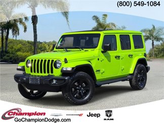 Certified 2021 Jeep Wrangler Unlimited Sahara image 1