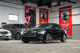 Used 2018 INFINITI Q50 Luxe w/ All Weather Package (L93) image 1