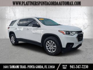 Used 2021 Chevrolet Traverse LS image 1