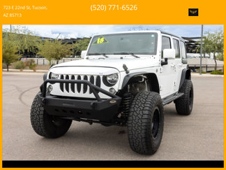 Used 2018 Jeep Wrangler Unlimited Sport w/ Mopar Black Appearance Group image 1