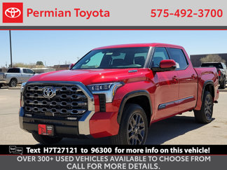 New 2025 Toyota Tundra Platinum image 1