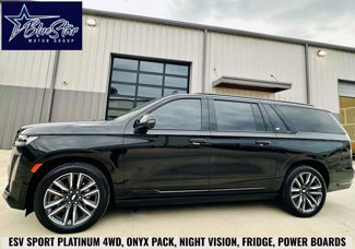 Used 2024 Cadillac Escalade ESV Sport Platinum w/ LPO, ONYX Package image 1