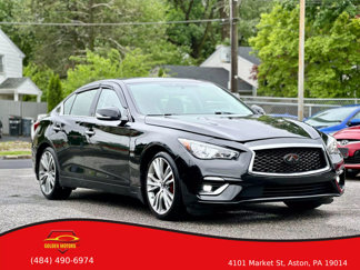 Used 2019 INFINITI Q50 Luxe w/ Essential Package (3.0T Luxe) image 1