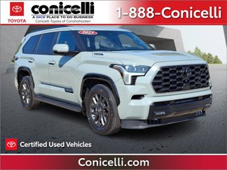 Certified 2025 Toyota Sequoia Platinum image 1