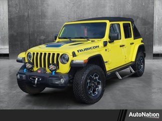 Used 2023 Jeep Wrangler Unlimited Rubicon 4xe w/ Steel Bumper Group image 1