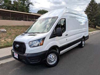 Used 2023 Ford Transit 250 148 High Roof Extended AWD image 1