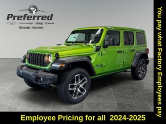 New 2025 Jeep Wrangler Unlimited Sport S 4xe w/ Convenience Group image 1