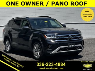 Used 2021 Volkswagen Atlas SE w/ Panoramic Sunroof Package image 1
