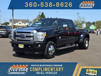 Certified 2016 Ford F350 Platinum w/ Camper Package image 1