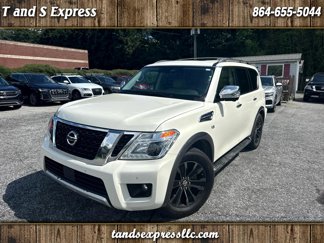 Used 2018 Nissan Armada Platinum w/ Captain Seat Package image 1