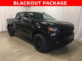 New 2025 Chevrolet Silverado 1500 Custom w/ Turbomax Blackout Package image 1