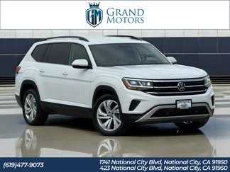 Used 2021 Volkswagen Atlas SE w/ Towing Package image 1