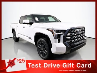 New 2025 Toyota Tundra Platinum image 1