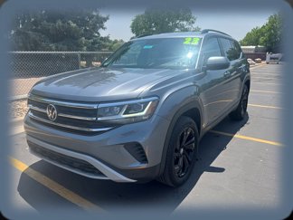 Used 2023 Volkswagen Atlas SE w/ Black Wheel Package image 1