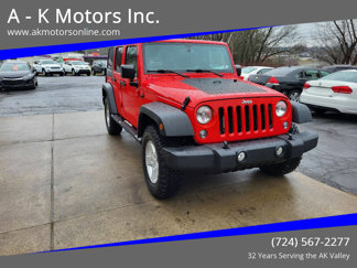 Used 2017 Jeep Wrangler Unlimited Sport w/ Quick Order Package 24S image 1
