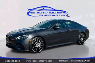 Used 2021 Mercedes-Benz E 450 4MATIC Coupe w/ AMG Line image 1