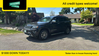 Used 2014 Jeep Grand Cherokee Overland w/ Advanced Technology Group image 1