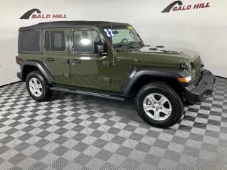 Certified 2022 Jeep Wrangler Unlimited Sport image 1