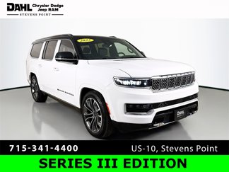 Used 2023 Jeep Grand Wagoneer L Series III w/ Rear Seat Video Group 1 image 1