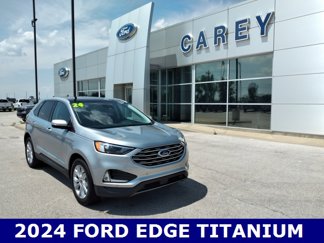 Used 2024 Ford Edge Titanium w/ Class II Trailer Tow Package image 1