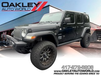 Used 2022 Jeep Wrangler Unlimited Sahara w/ LED Lighting Group image 1