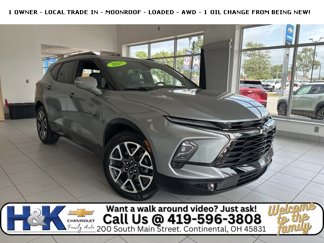 Used 2025 Chevrolet Blazer RS w/ Driver Confidence II Package image 1