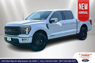 New 2025 Ford F150 Platinum w/ Equipment Group 702A High image 1
