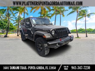 Used 2022 Jeep Wrangler Unlimited Sport image 1