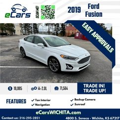 Used 2019 Ford Fusion Titanium image 1