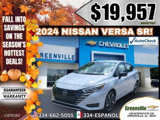 Used 2024 Nissan Versa SR w/ Trunk Package image 1