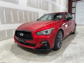 Used 2024 INFINITI Q50 Red Sport 400 image 1