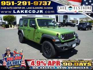 New 2025 Jeep Wrangler Unlimited Sport image 1