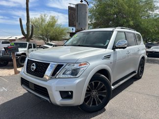 Used 2019 Nissan Armada Platinum w/ Captain's Chairs Package image 1
