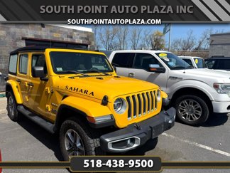 Used 2020 Jeep Wrangler Unlimited Sahara w/ LED Lighting Group image 1