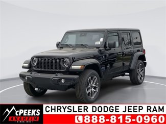 New 2025 Jeep Wrangler Unlimited Sport S 4xe w/ LED Headlamp & Fog Lamp Group image 1