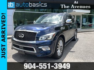 Used 2017 INFINITI QX80 4WD w/ Deluxe Technology Package image 1