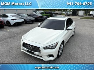 Used 2019 INFINITI Q50 Luxe w/ Essential Package (3.0T Luxe) image 1
