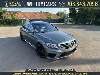 Used 2017 Mercedes-Benz S 63 AMG 4MATIC Sedan w/ Warmth & Comfort Package image 1