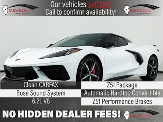 Used 2022 Chevrolet Corvette Stingray Preferred Conv w/ Z51 Performance Package image 1